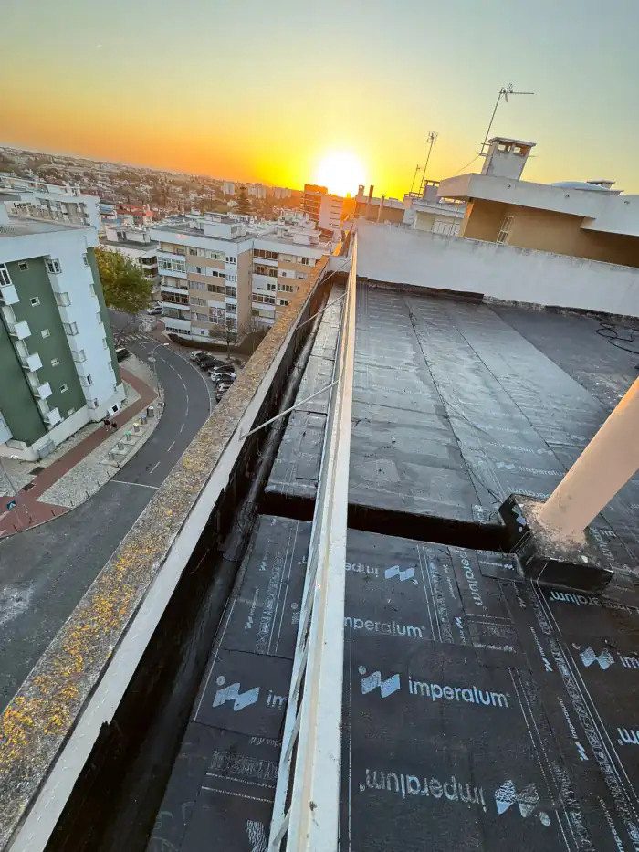 Impermeabilização de terraço